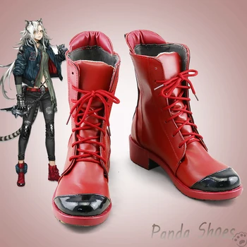 Обувки за Cosplay Индра Game Arknights от Аниме Cos Комикси Cosplay Costume Prop Обувки за Парти Против Хелоуин