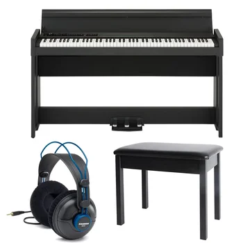 (НОВА отстъпка) Дигитални пиана Korg C1 Air Bluetooth 88 клавиша с qwerty Hammer Action 3 + слушалки