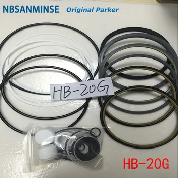 NBSANMINSE Furukawa HB15G/HB20G/HB30G Комплекти Уплътнения Hydaulic Breaker Hamer Оригинална Газова Пружина Колесни мотокар Paker ISO7425/II Dsign