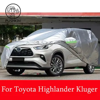 За Toyota Highlander Kluger XU70 2020 2021 2022 2023 Водоустойчив Кола Седалките Външна Защита От Слънцето Външни Детайли Аксесоари