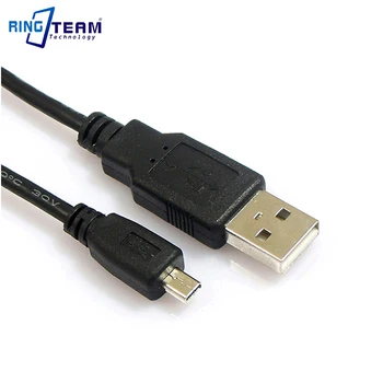 USB Кабел за Пренос на данни за Фотоапарат Pentax Optio A30 A40 E10 E20 H80 H90 I-10 M10 М 20 M30 M40 M50 MX MX4 P80 RS1500 S S4 S4i S5i S5z S6 S7