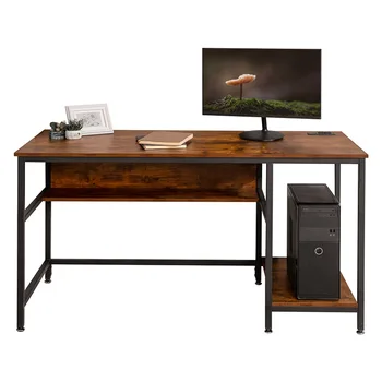 Кът бюро за компютър ъглово бюро, просто домашен тенис на маса в Г-образна форма, работно кабинет за деца на малък апартаментен тип