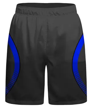 Мъжки компресия шорти С принтом, Дишащи и Удобни панталони за фитнес, тичане, ММА, тренировки, бойни спаррингов, Къса (22135)