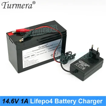 Turmera 4S 14,6 V 1A Lifepo4 Зарядно Устройство за постоянен ток 5,5*2,1 мм за 4 серии 12V 12,8 V 14,4 V 18650 32650 32700 33140 Използването на батерии Lifepo4