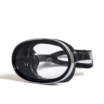 1 БР. Очила за гмуркане с висока резолюция, екипировка за гмуркане с шнорхел, маска от закалено стъкло, рибарите, занимаващи се с глубоководным плуване