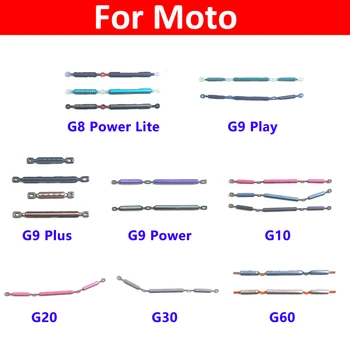 Бутон за Регулиране на силата на звука на Хранене Flex За Мото G60 G20 G30 G9 G10 Plus Play G8 Power Lite Подмяна на Страничните Клавиши за сила на звука