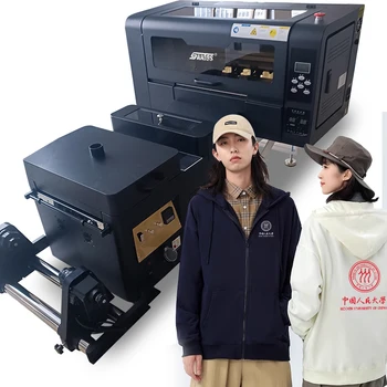 Достъпен Dtf принтер за тениски формат А3 30 см, печатна машина за термопереноса Pet-фолио, Dtf-принтер