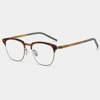 ARLT9622 нова безвинтовая рамки за очила, без спойки сверхлегкая рамки за очила могат да бъдат с очила по рецепта от лекар.