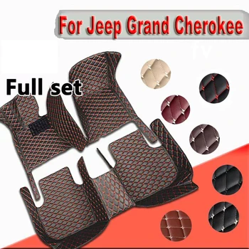 Автомобилни постелки за Jeep Grand Cherokee WK WK2 2011 2012 2013 2014 2015 2016 2017 2018 2019 2020 2021 2022 Специални автоматични накладки за краката