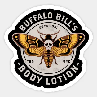 Buffalo Bill Лосион За Тяло Ретро Проблем Ужас 5ШТ Етикети за Мультяшного Броня Багажа Лаптоп Автомобили Стая Стена Дом Дете