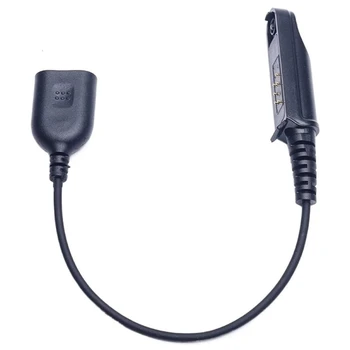 Кабел-Адаптер За Baofeng UV-9R Плюс UV-XR Водоустойчив До 2 Контакт Подходящ За слушалки UV-5R UV-82 UV-S9 Уоки Токи