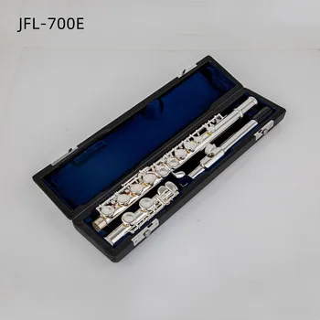 Тайван JUPITER JFL-1000RBE 16 Дупки Със Затворена с бутона C Флейта Мельхиоровое Серебрение flauta transversal instrumentos musicales Case
