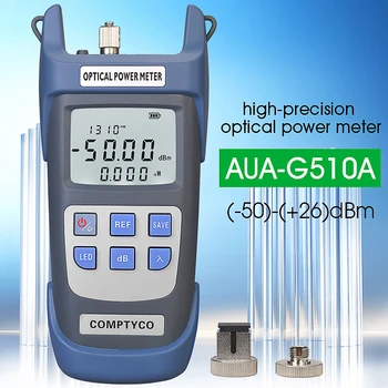 Измерване на оптична мощност FTTH, AUA-G710A, G510A, Тестер оптичен кабел -70dBm ~ + 10dBm / -50dbm ~ + 26dBm Конектор SC/FC / ST