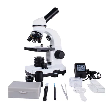 Нов 640 пъти от висок клас студентски оптичен микроскоп с висока разделителна способност, мощен биологичен лабораторен модул за обучение микроскоп Mmicroscope