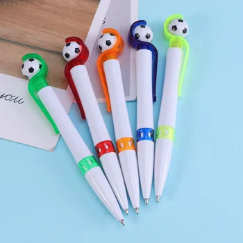 5 бр. футболни топки, училищни химикалка химикалка, креативна момиче, студентски топката футболни писалки, детски