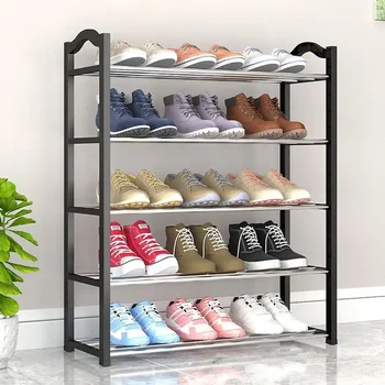 Официалната врата за обувки Aoliviya, Масивна битова Просто стойка за обувки в общежитието, богат на функции пылезащитная нещо за съхранение, като