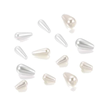50/вземане 100pcs пластмасови изкуствена перла акрил, имитация на перли капки вода мъниста за 