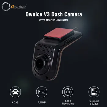 V3 Mini ADAS Автомобилен Видеорекордер Carmera Dash Cam Full HD1080P Автомобилен Видеорекордер за Нощно Виждане един dashcam