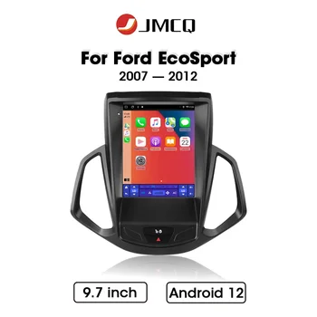 JMCQ Android 12 2Din Автомагнитола За Ford EcoSport 2013 2014 2015 2016 2017 2018 Мултимедиен Плеър Navi Carplay Главното устройство 9,7 