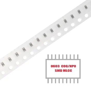 МОЯТА ГРУПА 100ШТ SMD MLCC CAP CER 6.8 PF 100V C0G/NP0 0603 Многослойни Керамични Кондензатори за Повърхностен Монтаж на разположение на склад