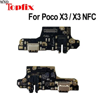 За Xiaomi Mi Poco X3 Порт за Зареждане, NFC Гъвкав Кабел, Резервни Части, USB Зарядно устройство, Зарядно Устройство Гъвкав Кабел За Порт за Зареждане Poco X3