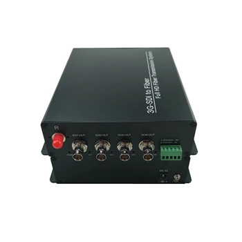 Оптичен конвертор SD-SDI / HD-SDI /3G-SDI видео по оптоволокну 3g sdi fiber