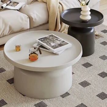 Чай маса Желязо Art в скандинавски стил за дневна, малък домакински уред, през цялата Модерен прост Луксозният диван, приставной масичка, разход на маса