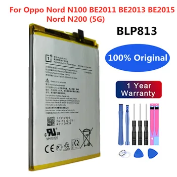 Нова Батерия BLP813 За Oppo Nord в n100 BE2011 BE2013 BE2015 /Nord N200 5G 5000mAh Оригинална Батерия на Телефона Bateria 