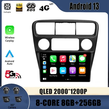 Android 13 За Honda Accord 6 1997-2002 Авто Радио Мултимедиен Плейър Навигация 4G GPS Без 2din 2 din dvd