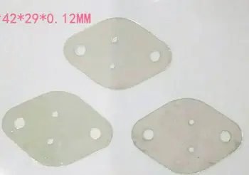 Изолационен лист на слюда за транзистори TO-3 42*29*0.12 мм изберете 50/100/500/1000 бр.