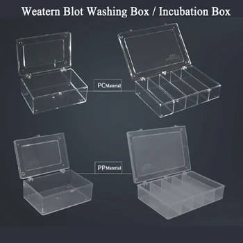 Кутия за промяна на цвета на Откриване на Уестърн-Попивателна Biosharp, Запечатанная Материал PC/PP, Кутия За Инкубация на Антитела, Специален Набор За Откриване на Попиване