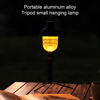 Лампа за палатка ABS Лампа за къмпинг Дълъг живот на батерията Лесен Осветление от светодиоди с висока яркост Околната светлина