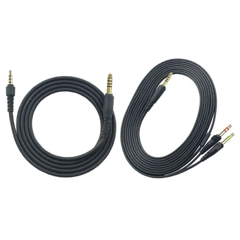 Здрав Кабел слушалки 3,5-4,4 мм за слушалки ATH GDL3 GL3 Надежден Проводник за предаване на звук Повишена трайност