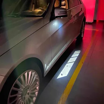 Автоматична Килими Лампа За Mercedes-Benz C Class W205 E Class W213 GT Welcome Door Огледалото за Обратно виждане, За да AMG Light Angel Wing Car Decor