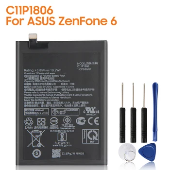 Преносимото Батерия C11P1806 За ASUS ZenFone 6 ZS630KL I01WD Акумулаторна Батерия на Телефона 5000 mah