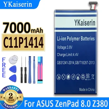 YKaiserin C11P1414 Батерия за ASUS ZenPad 8.0 CB81 Z380 Батерии с голям капацитет с капацитет от 7000 mah + безплатни инструменти