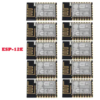 10ШТ ESP8266 ESP-12E изпращане на сериен Модел Wi-Fi ESP-12F Актуализация Дистанционно Безжичен Модул Wi-Fi ESP12 4M Flash