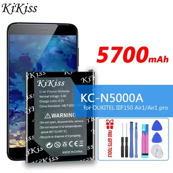 Батерия KiKiss KC-N5000A (Air1) 5700 mah за OUKITEL IIIF150 Air pro 1 Air1 pro 1pro Подмяна на Bateria