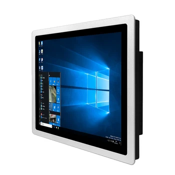 15,6 инча-Вградени Индустриален компютър, Гъвкав панел на Tablet PC с Капацитивен Сензорен екран, Вграден WiFi 4G RAM 64G SSD Win10 Pro