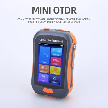 OTDR оптични влакна OPM VFL OLS LED 3.5 Тестер сензорен екран, рефлектометр оптични времеви обхват на OTDR