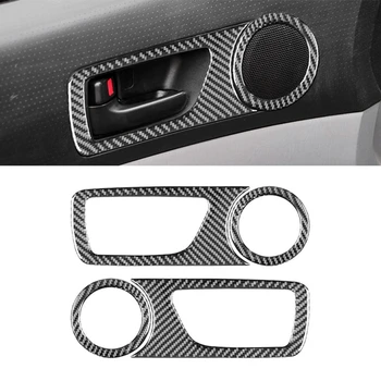 За Toyota Tacoma 2011-2015, на дръжката на предната врата на колата от мека въглеродни влакна, покриване на динамиката, тапицерия, Резервни части