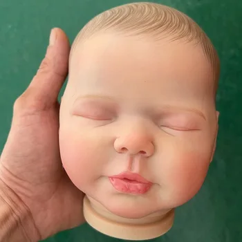 20-инчов вече раскрашенный набор от кукли на Крайния размер на Преродения Baby Doll Реалистични Меки на допир Гъвкави готови детайли кукли