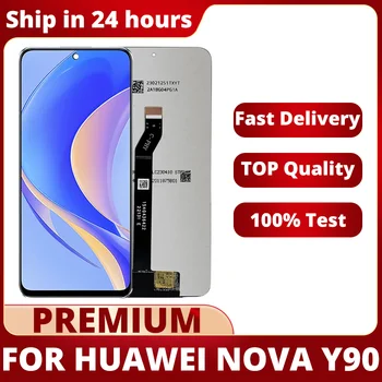 Високо качество за Huawei nova y90 LCD дисплей за смяна на сензорен екран Дигитайзер в събирането на