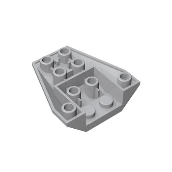 1бр Съвместими Детайли MOC Brick 13349 V Наклонен Обърнати 4 x 4 Тройни Строителни Блок Частици САМ Assmble Kid Brain Играчка За Подарък
