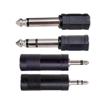 Бр От 3,5 женски до 6,35 мм мъжки и от 6,35 до 3,5 стереомикрофона, китарен кабел, адаптер за аудиоконвертера, connector