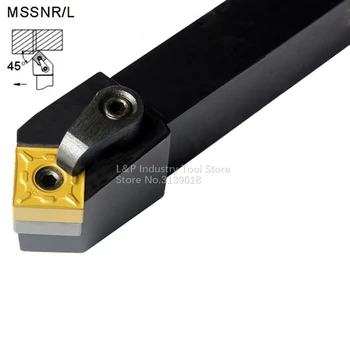 Нов Ъгъл на Рязане ръба на Добро качество на 45 32*32 мм MSSNR3232P12 MSSNL3232P12 Цилиндричен Външен Държач на Инструмента, Не включващ Ножче