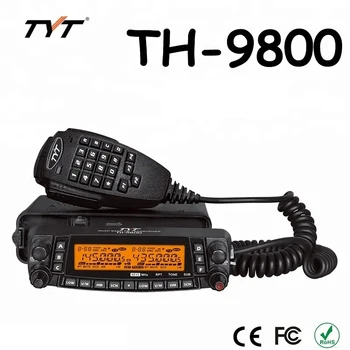 Безжично автомобилно радио way 50 W мощна автомобилна радиостанция TYT TH-9800 PLUS с четырехдиапазонным приемник, предпочитан за самостоятелни пътувания