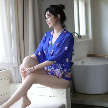 Японското Кимоно за момичета, костюм за cosplay, рокля за секс-игри, секси Дълга рокля, дамски еротика пижама в японски стил, облекло за ролеви игри