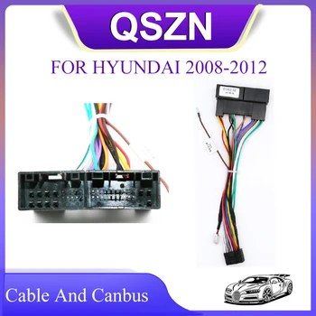 16-пинов адаптер Canbus box HY-XB-01 за HYUNDAI 2008-2012 I-20 теглене кабели за Android
