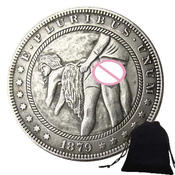 Романтичната Секси жена Обича да се Весели монети 